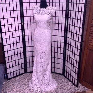 Rachel Zoe White Lace Dress NEW Size 2